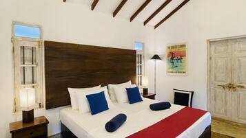 Phòng đôi Deluxe, sân hiên, quang cảnh vườn | Chi tiết nội thất