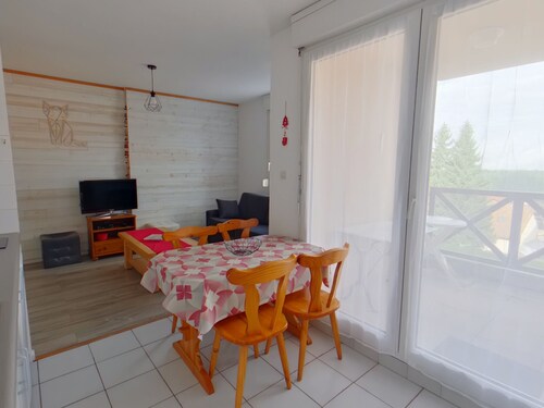 Gemütliche Wohnung an der Skipiste für 4, Prémanon