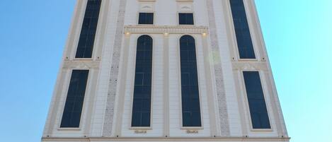 Voorkant van accommodatie