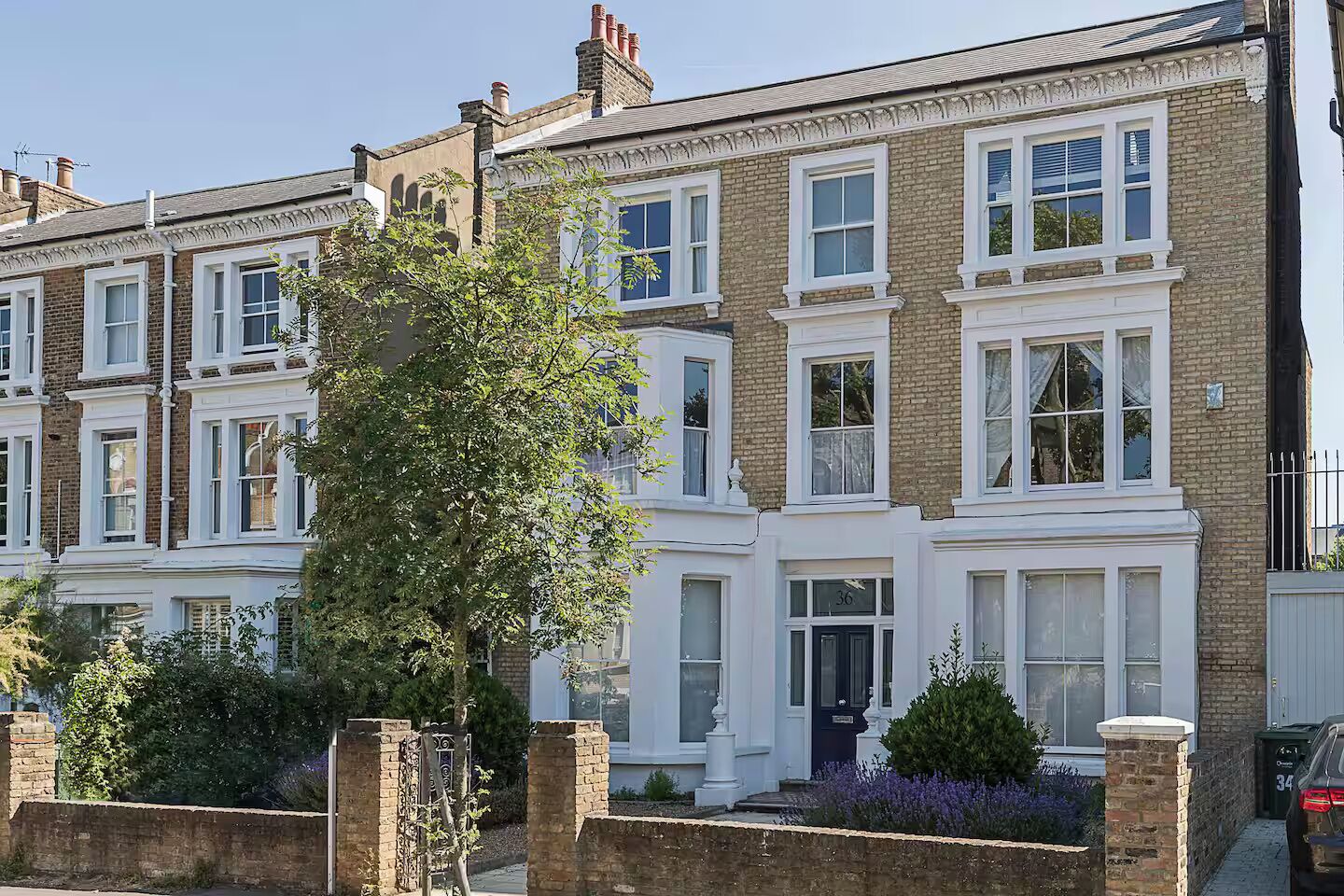 Vue sur la ville depuis l’hébergement