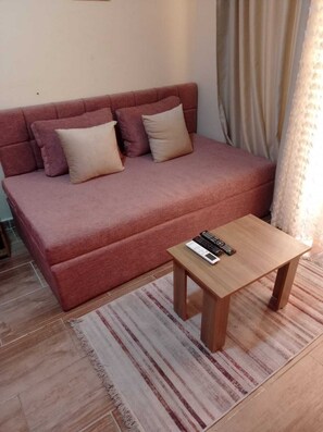 Studio, 1 Schlafzimmer, barrierefrei, Raucher | Wohnbereich