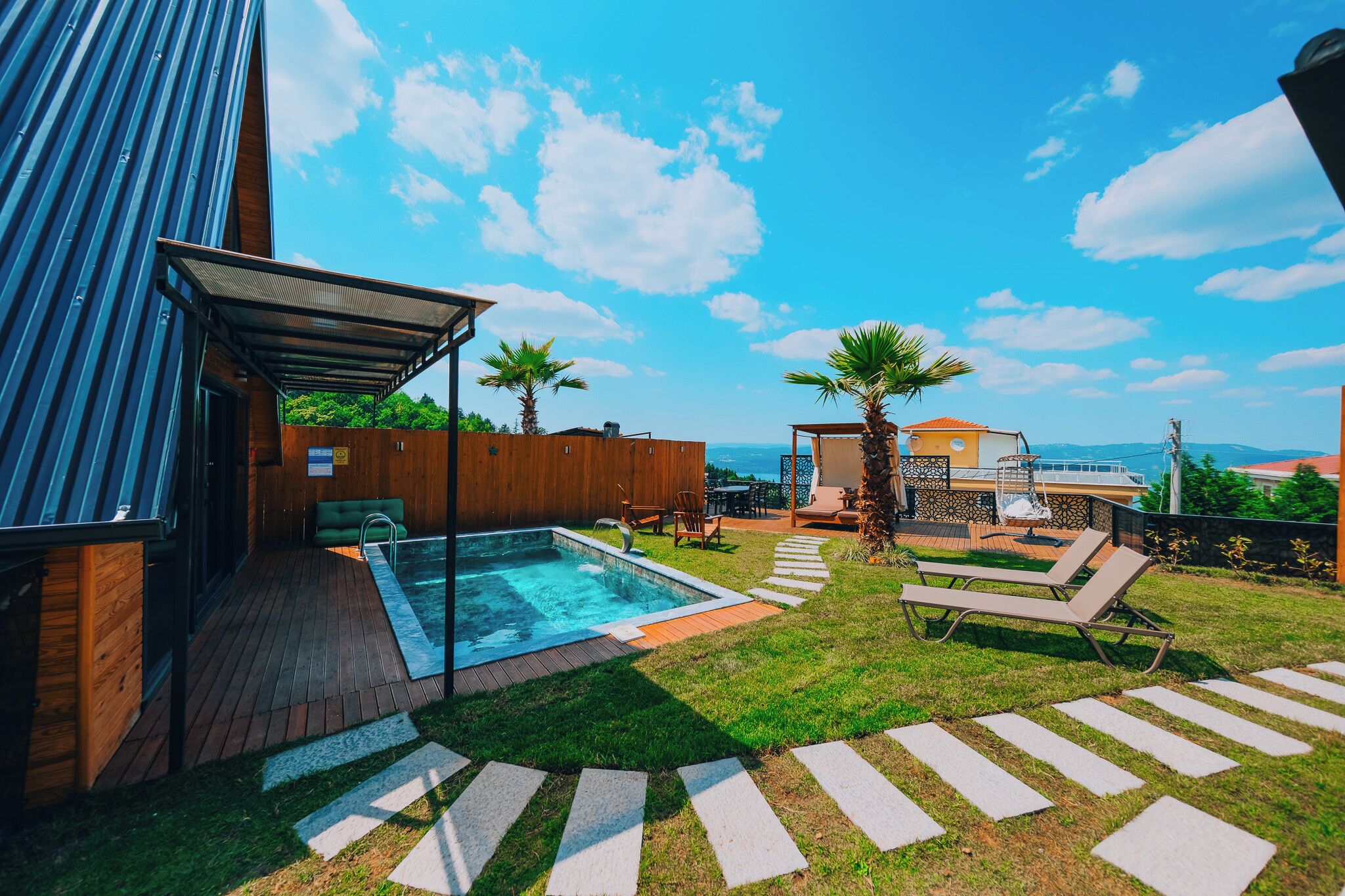 Standard Bungalow, 2 Bedrooms, Private Pool, Lake View | Iron/ironing board, free WiFi