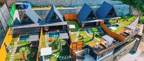 Fassade der Unterkunft