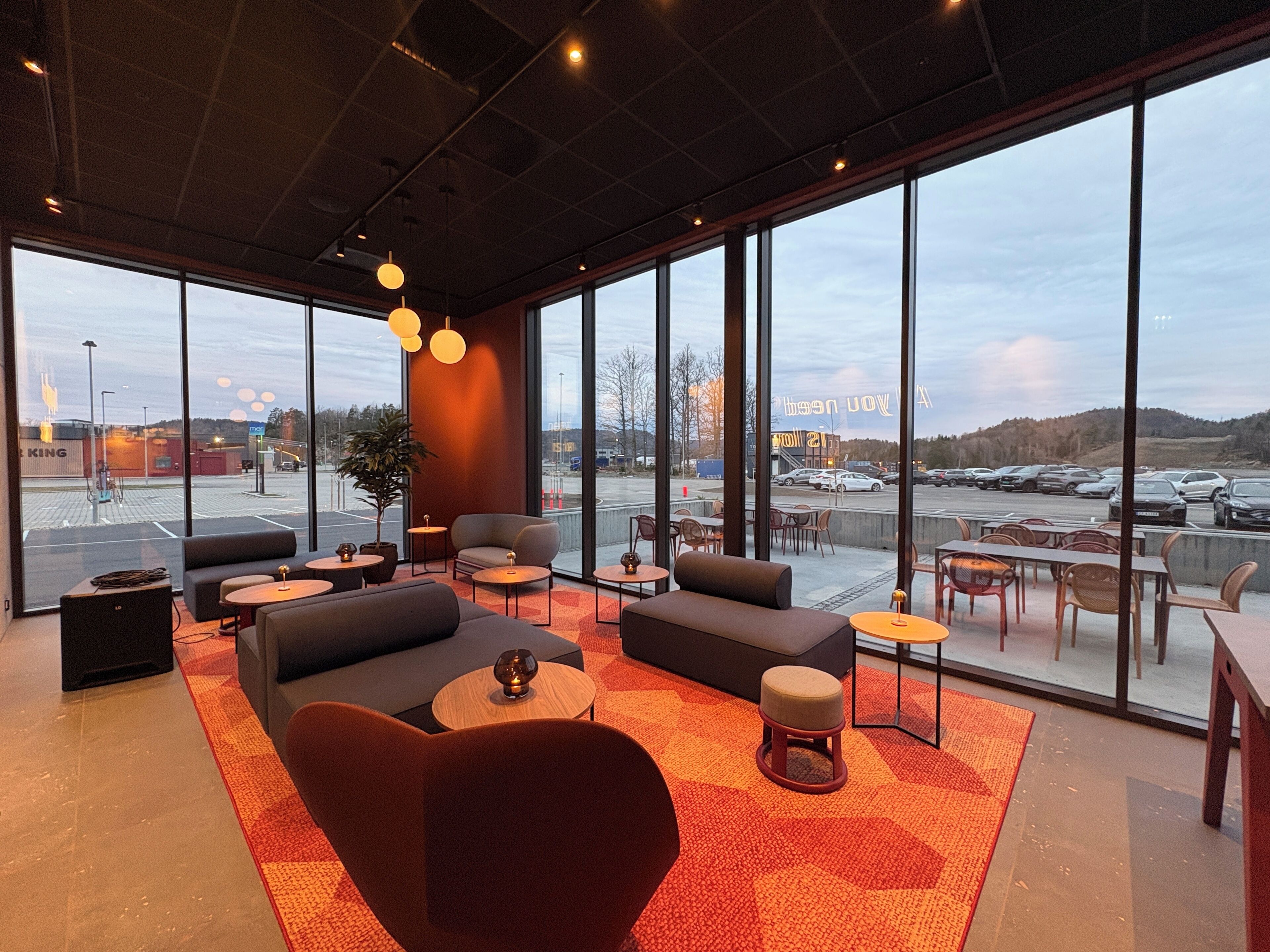 منطقة الجلوس في الردهة