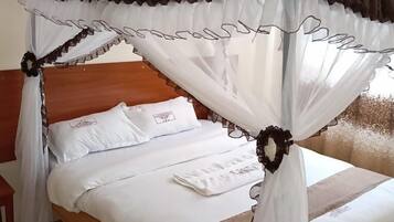 Kamar Double Deluks | Wi-Fi gratis dan seprai linen