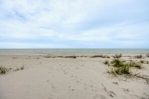 On the beach