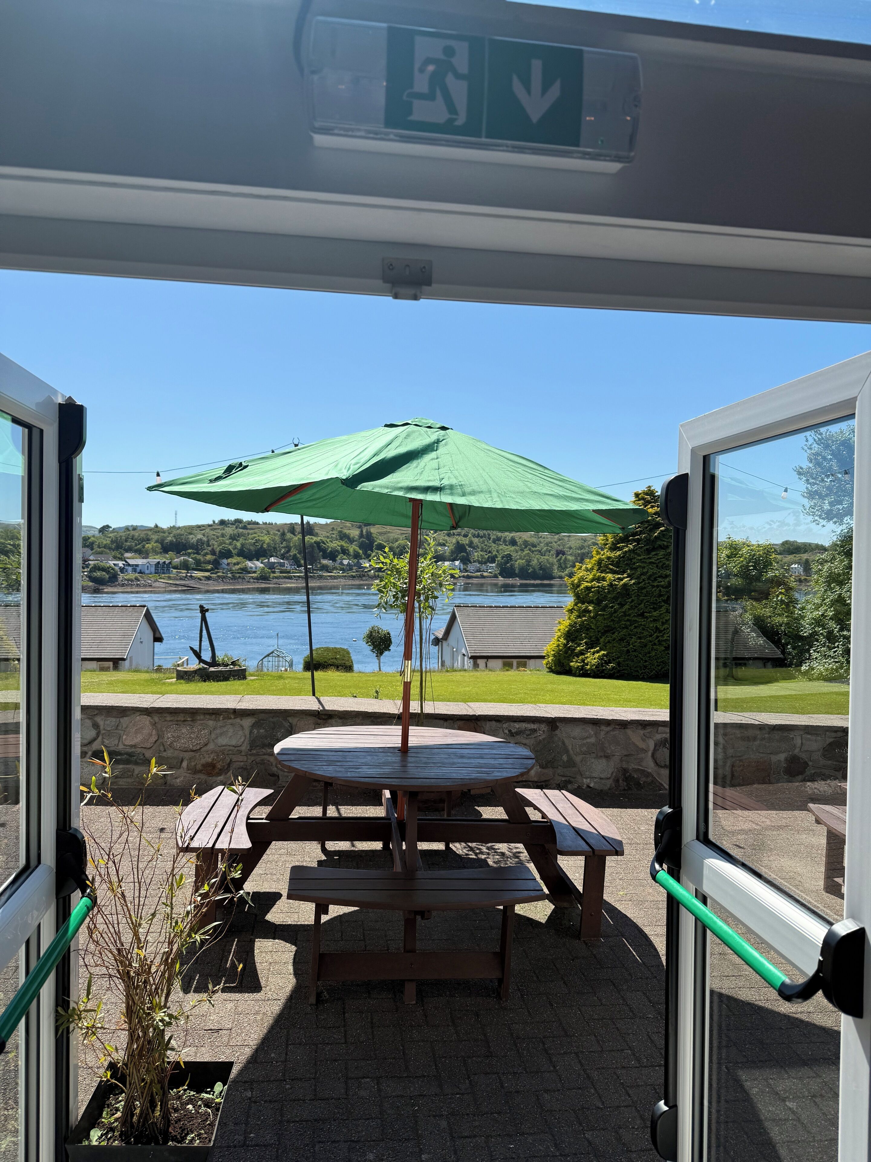 Fachada de la propiedad