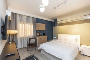 Minibar, fer et planche à repasser, Wi-Fi gratuit
