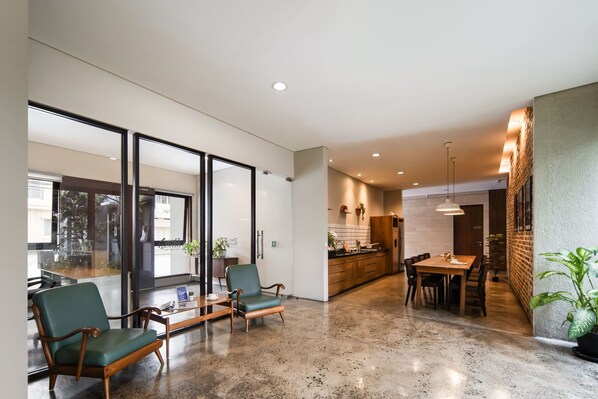 Sitzecke in der Lobby