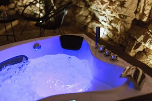 Idromassaggio all'aperto