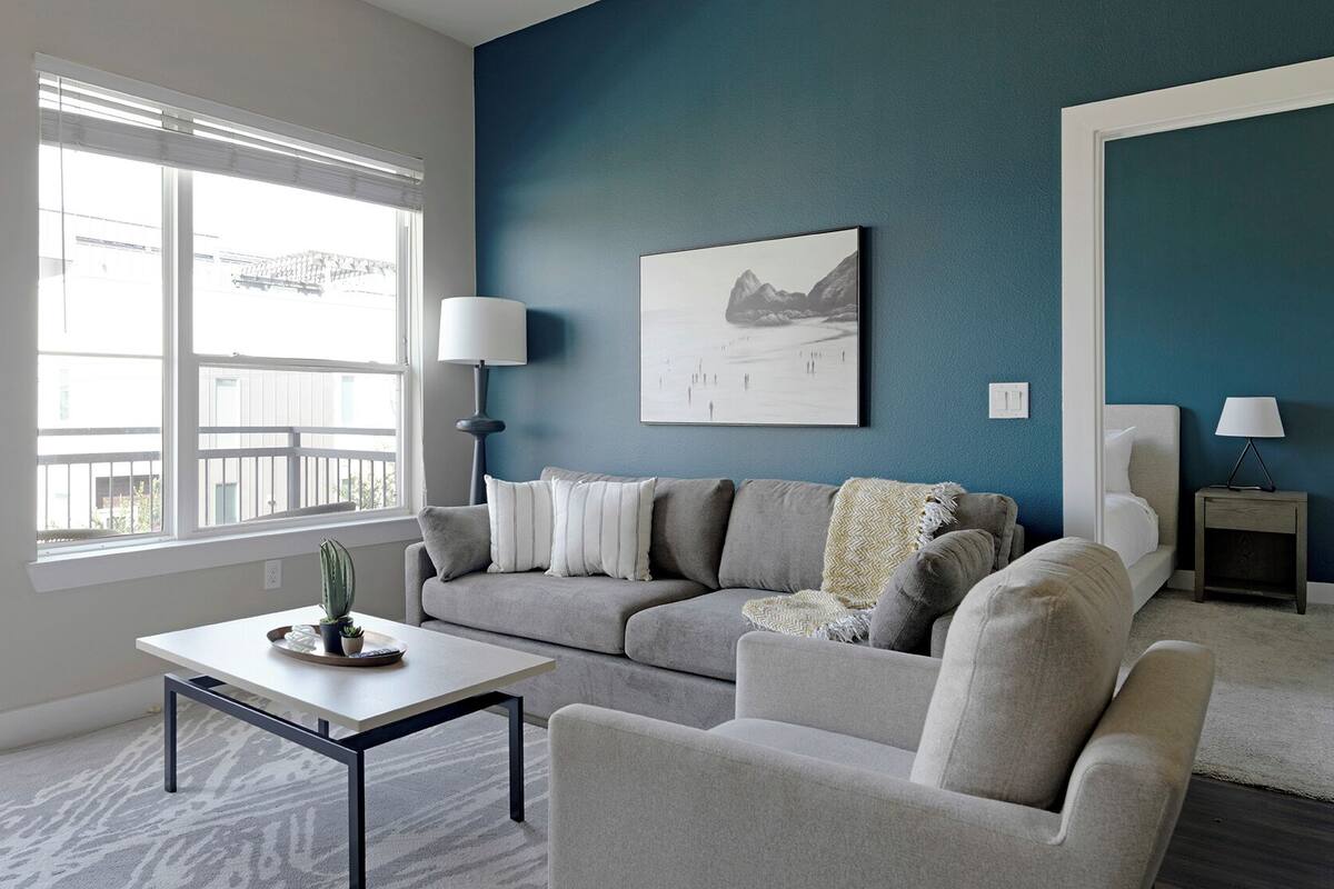 Apartment (2 Bedrooms) | Living area