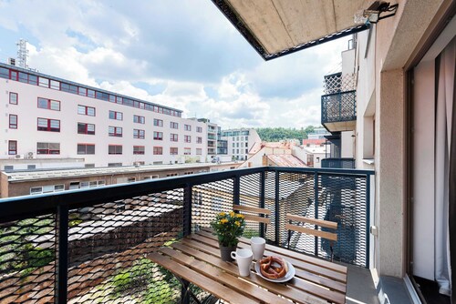 Family apartment with balcony in center of Prague