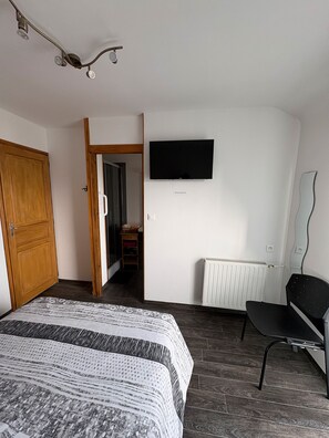 1 غرفة نوم وواي فاي وملاءات أسرّة