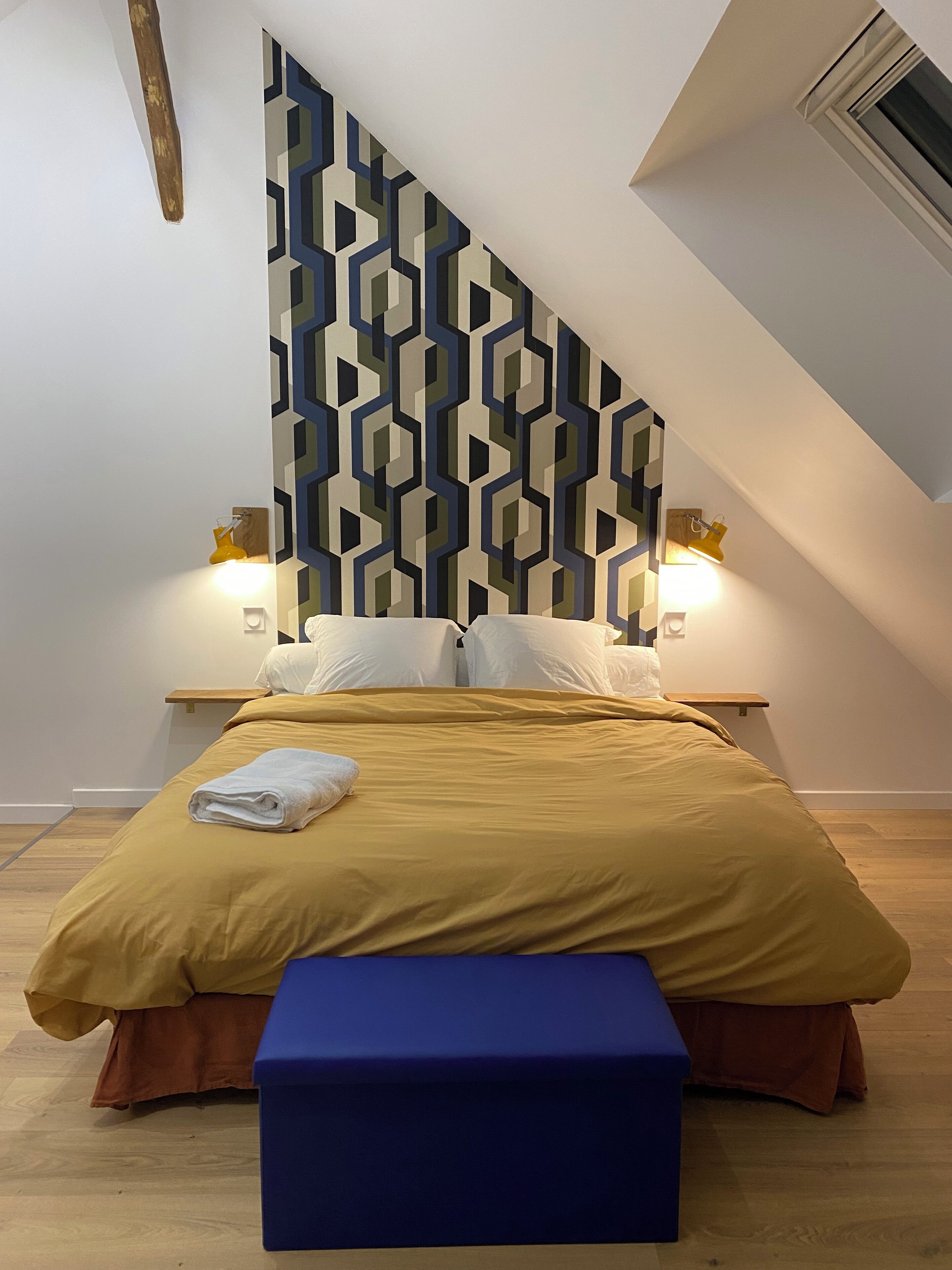 Appartamento Signature, 2 camere da letto, cucina | Tende oscuranti, insonorizzazione, ferro/asse da stiro, Wi-Fi gratuito