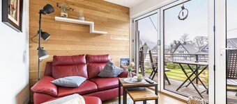 Apartment 'Ferienwohnung Drossel D, 50qm' with Mountain View, Shared Terrace and Wi-Fi
