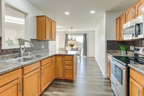 Private Yard + Pond Views: Fort Wayne Family Home!