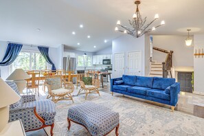 House (4 Bedrooms) | Interior - Forest-view Gem on Vaughn Creek < 1 Mi to Dtwn! (Tryon)