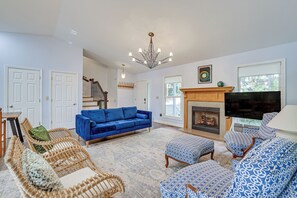 House (4 Bedrooms) | Interior - Forest-view Gem on Vaughn Creek < 1 Mi to Dtwn! (Tryon)