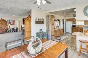 House (3 Bedrooms) | Interior - On 17-acre Lot w/ Barn & Patio: Rural Aztec Home (Aztec)