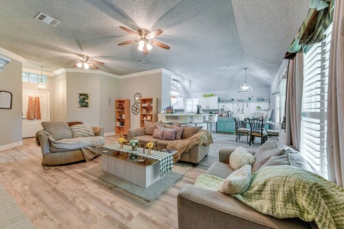 Private Yard & Patios: Family Home in Laplace!