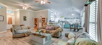 Private Yard & Patios: Family Home in Laplace!