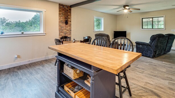 House (3 Bedrooms) | Interior - Dog-friendly Cabin w/ Yard Near Auxvasse Creek! (Kingdom City)