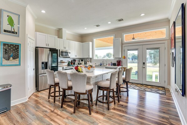 House (3 Bedrooms) | Interior - Farm Animals On-site: Needville Ranch Getaway! (Needville)