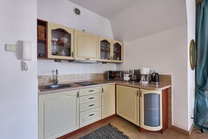 Comfort-Apartment, Kochnische, Zwischengeschoss | Eigene Kochnische