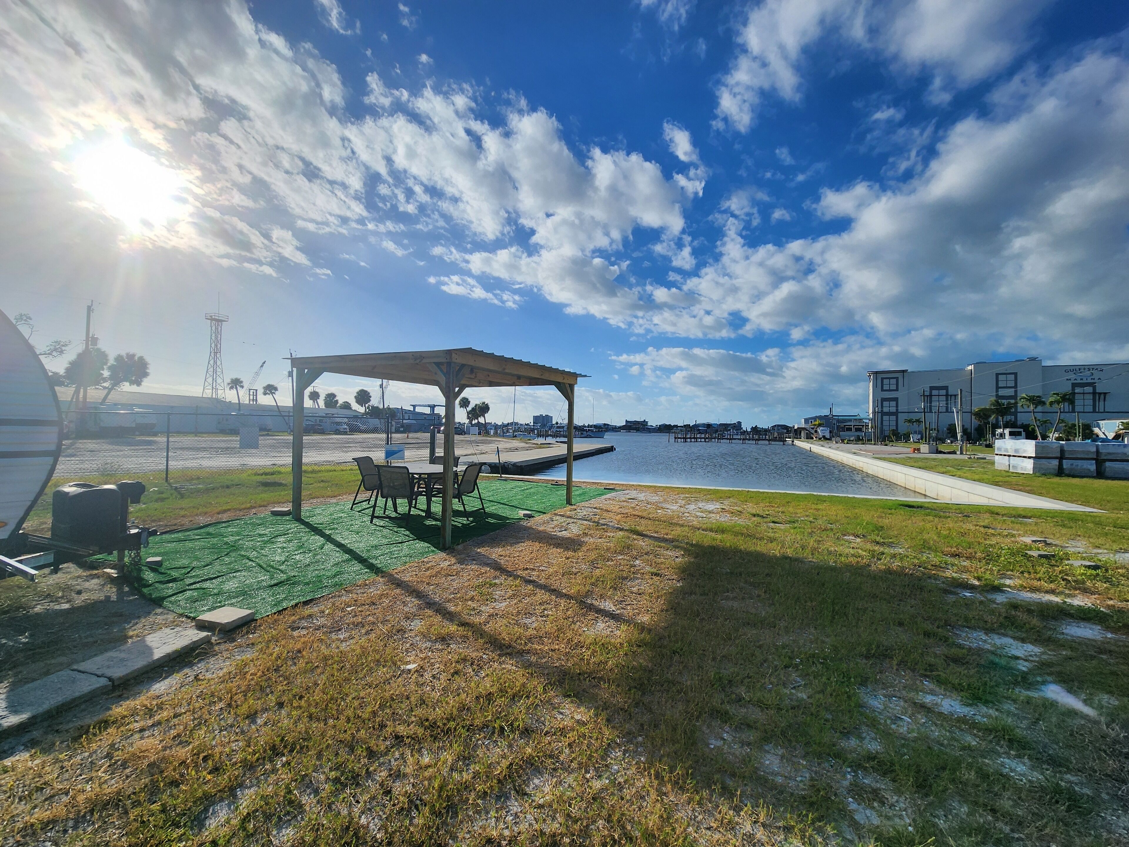 Enceinte de l’hébergement