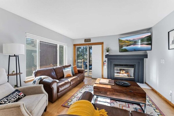 TV, fireplace - Stay in this lovely tri-level townhome in a quiet local Fraser neighborhood. Sp (Fraser)
