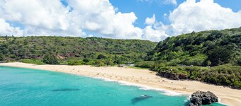 NEW!!! Island Sophistication, Beachfront Serenity w/ Hot Tub, Firepit and A/C