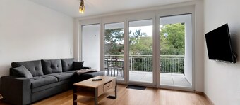 Apartamentos 'White House - App 1 y 2' con terraza privada, balcón y wifi