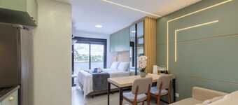 Your Complete Stay in a Building With a gym in the Best Location in Curitiba - Plas