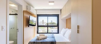 Your Complete Stay in a Building With a gym in the Best Location in Curitiba - Plas