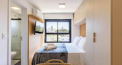 Your Complete Stay in a Building With a gym in the Best Location in Curitiba - Plas