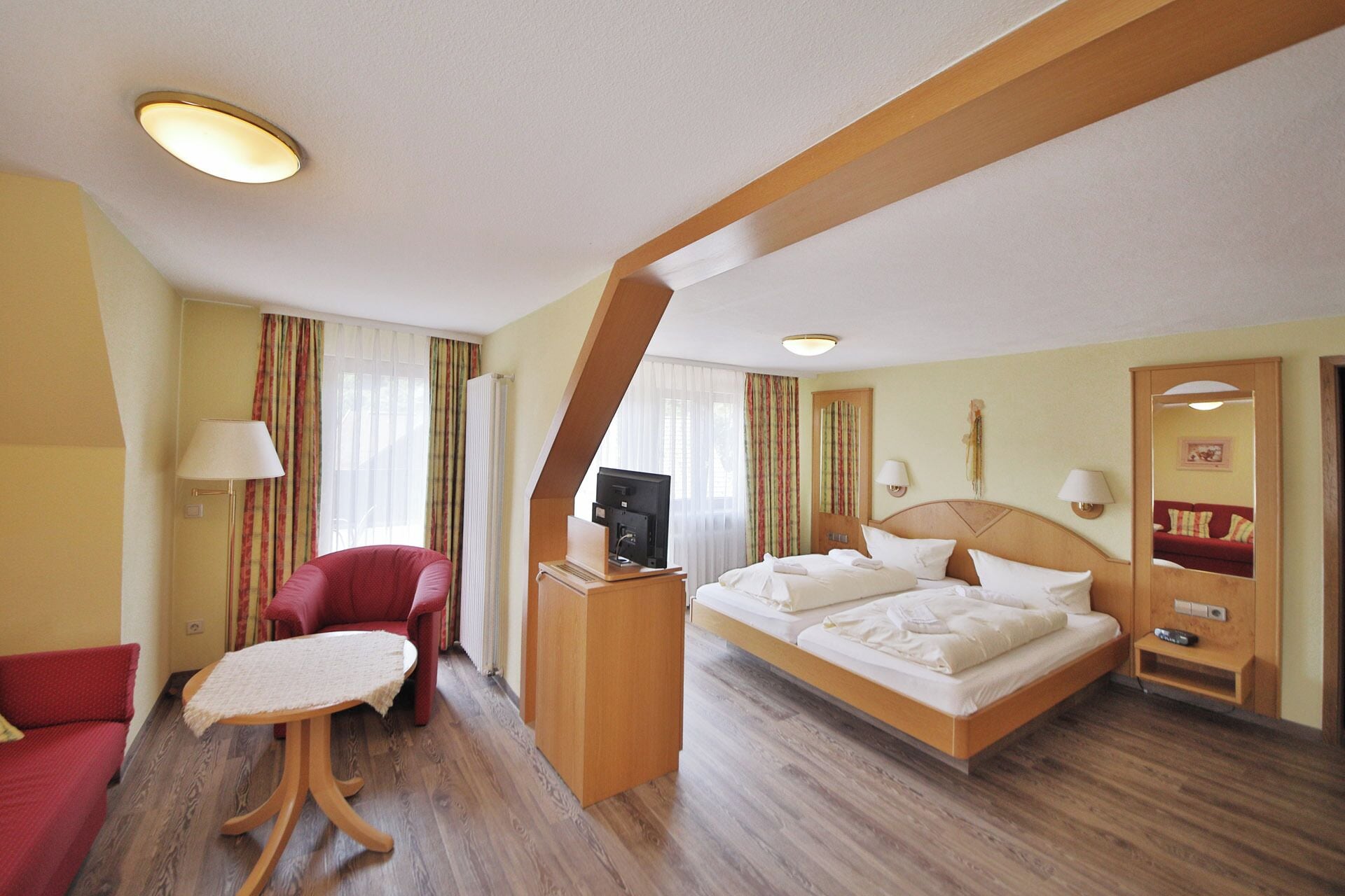 Junior Twin Room, Balcony, Valley View | In-room safe, laptop workspace, free WiFi