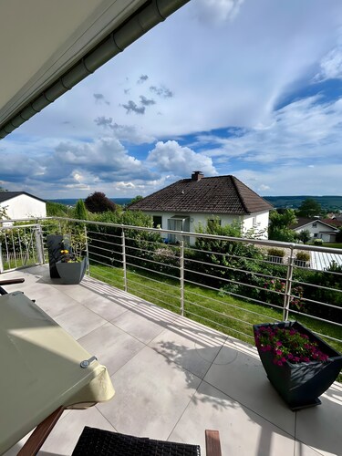 Ferienwohnung in den Haargärten mit Balkon und WLAN