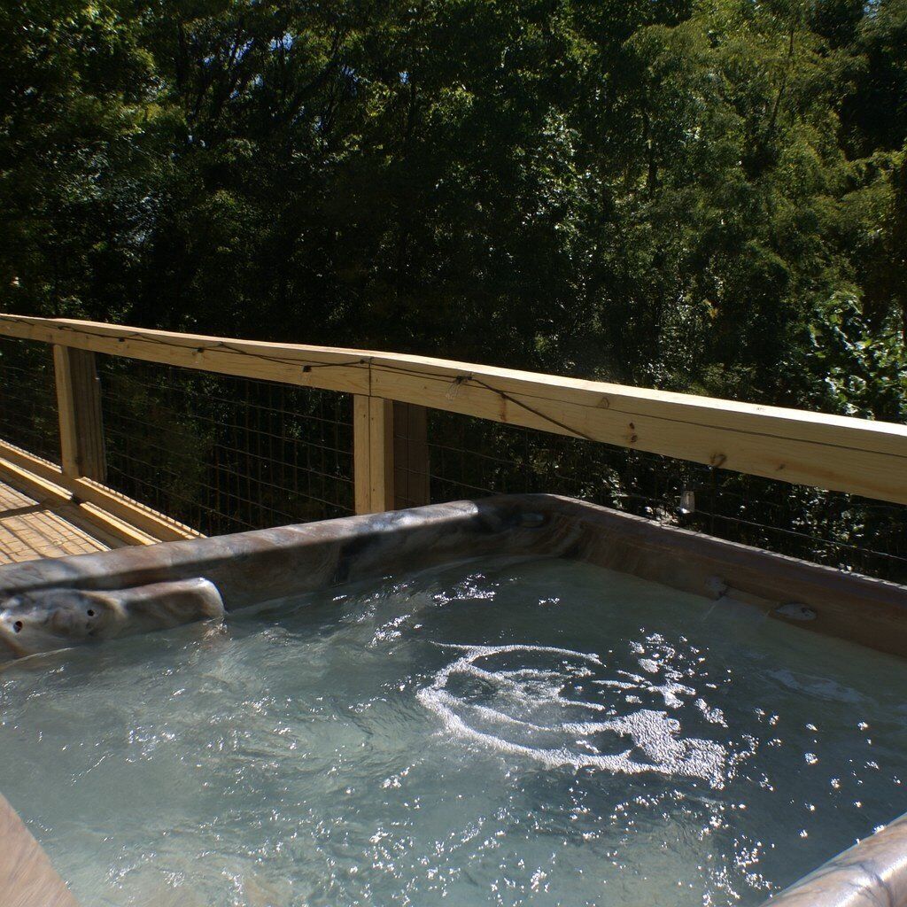 Hytte, 3 soverom | Utendørs boblebad