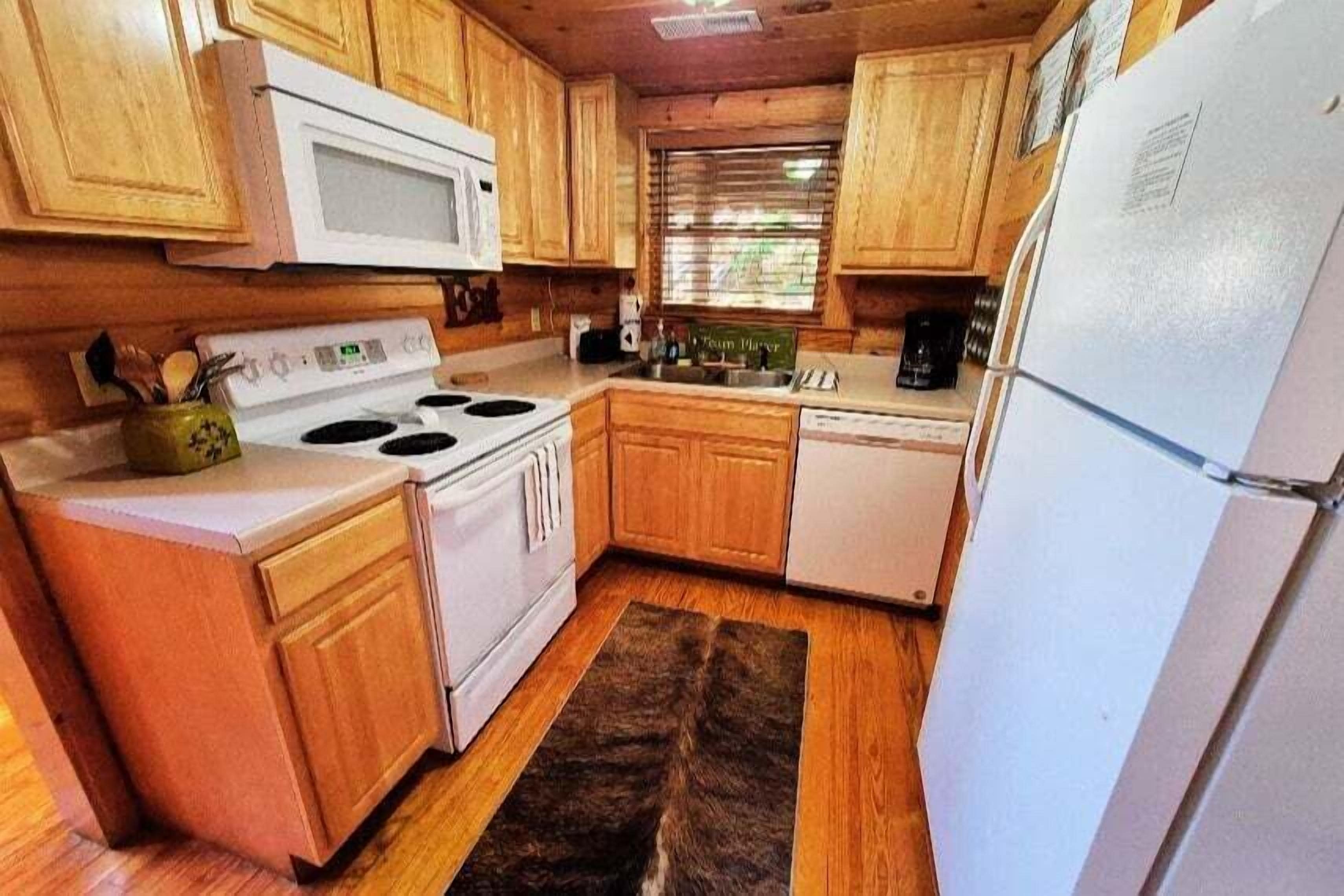 Hytte, 1 soverom | Eget kjøkken | Kaffetrakter/tekoker og brødrister