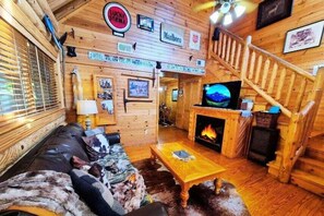 Hytte, 1 soverom | Oppholdsområde