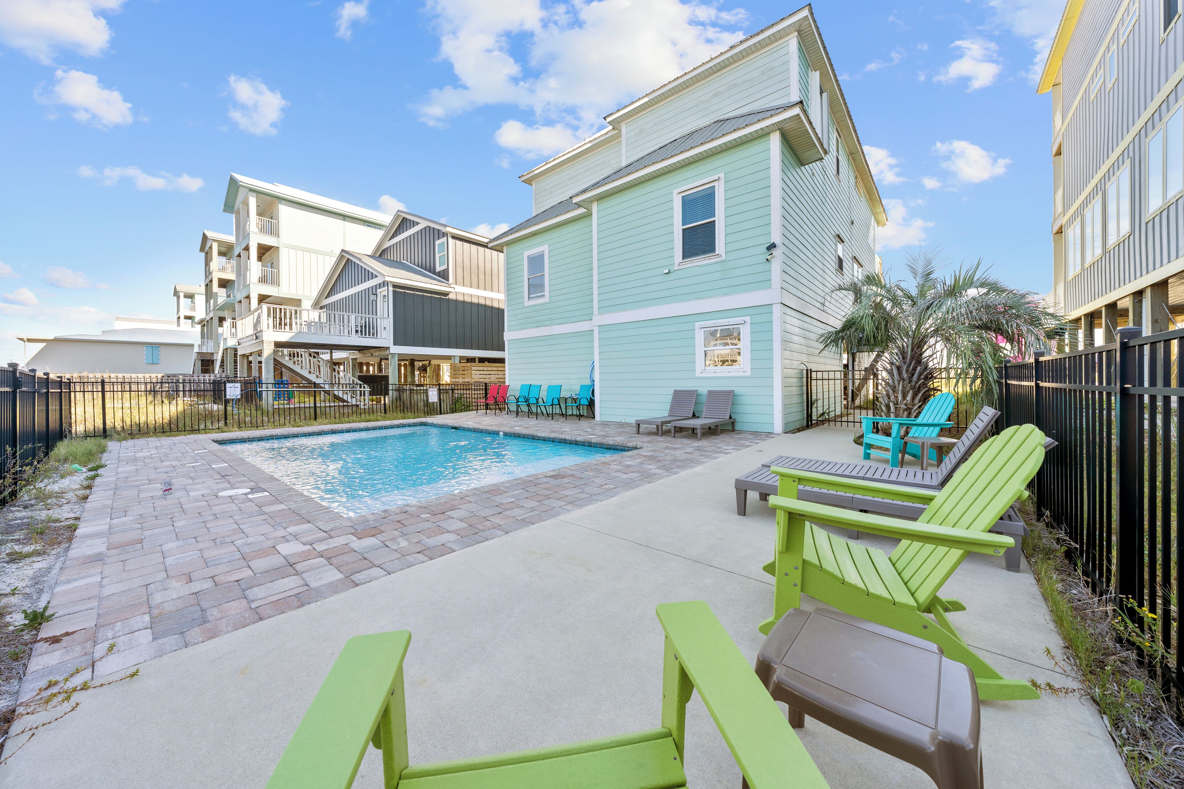 Fassade der Unterkunft