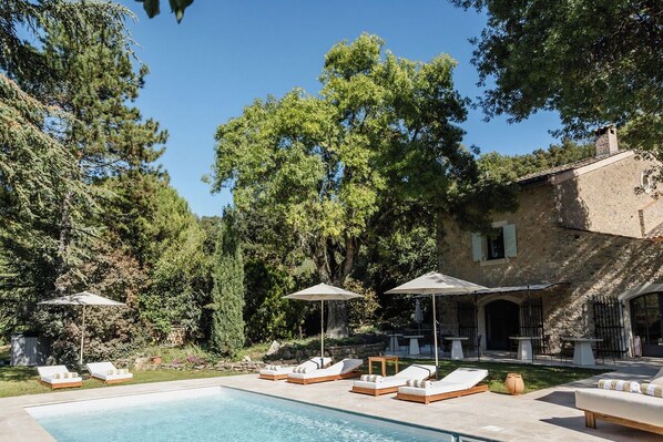 Seasonal outdoor pool