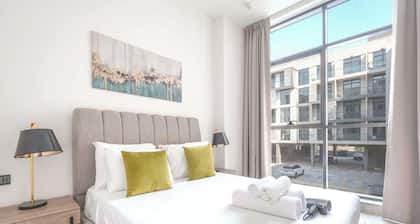 Free housekeeping visits during your stay - StayShort - Dubai South 1BR sleeps 4