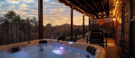 Bain à remous extérieur