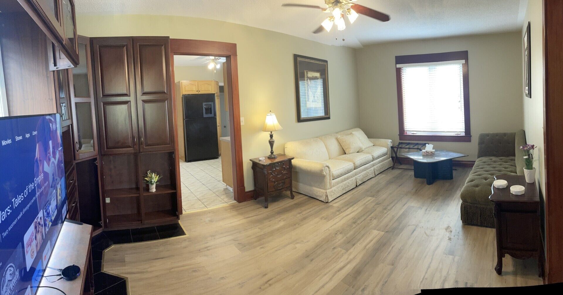 Deluxe-Haus, Balkon, Stadtblick | Wohnbereich