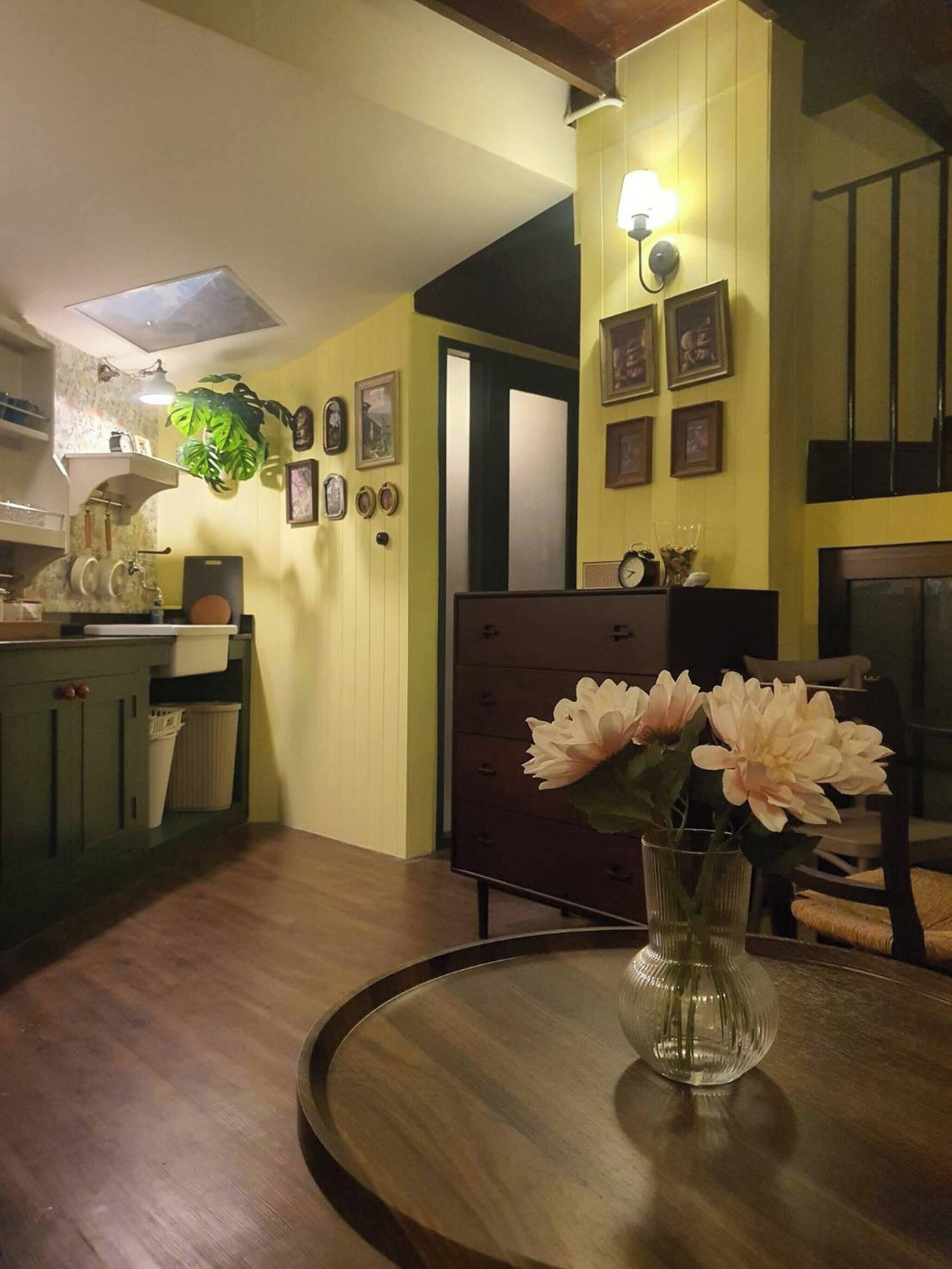 บ้านพัก, 1 ห้องนอน, พร้อมสิ่งอำนวยความสะดวกสำหรับผู้พิการ, สูบบุหรี่ได้ | ห้องรับประทานอาหาร