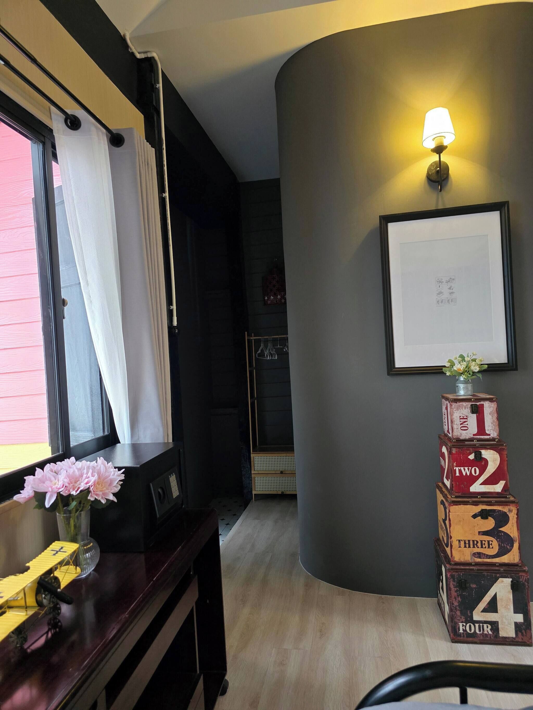 บ้านพัก, 1 ห้องนอน, พร้อมสิ่งอำนวยความสะดวกสำหรับผู้พิการ, สูบบุหรี่ได้ | ภายใน