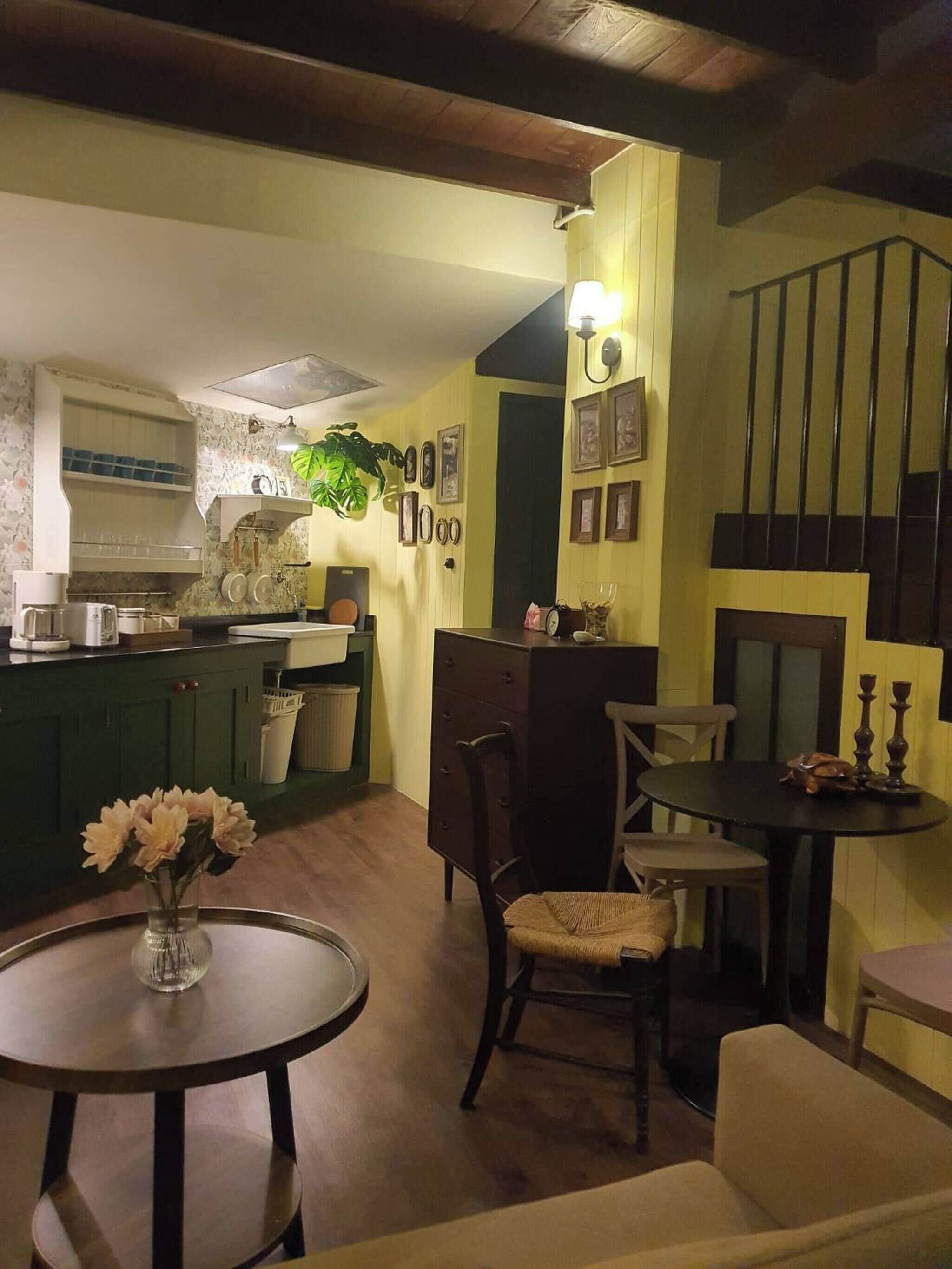 บ้านพัก, 1 ห้องนอน, พร้อมสิ่งอำนวยความสะดวกสำหรับผู้พิการ, สูบบุหรี่ได้ | ห้องรับประทานอาหาร