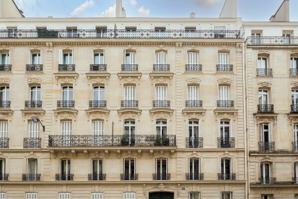 Fassade der Unterkunft