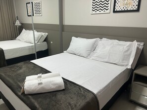 Apartamento básico | 3 quartos, Wi-Fi de cortesia